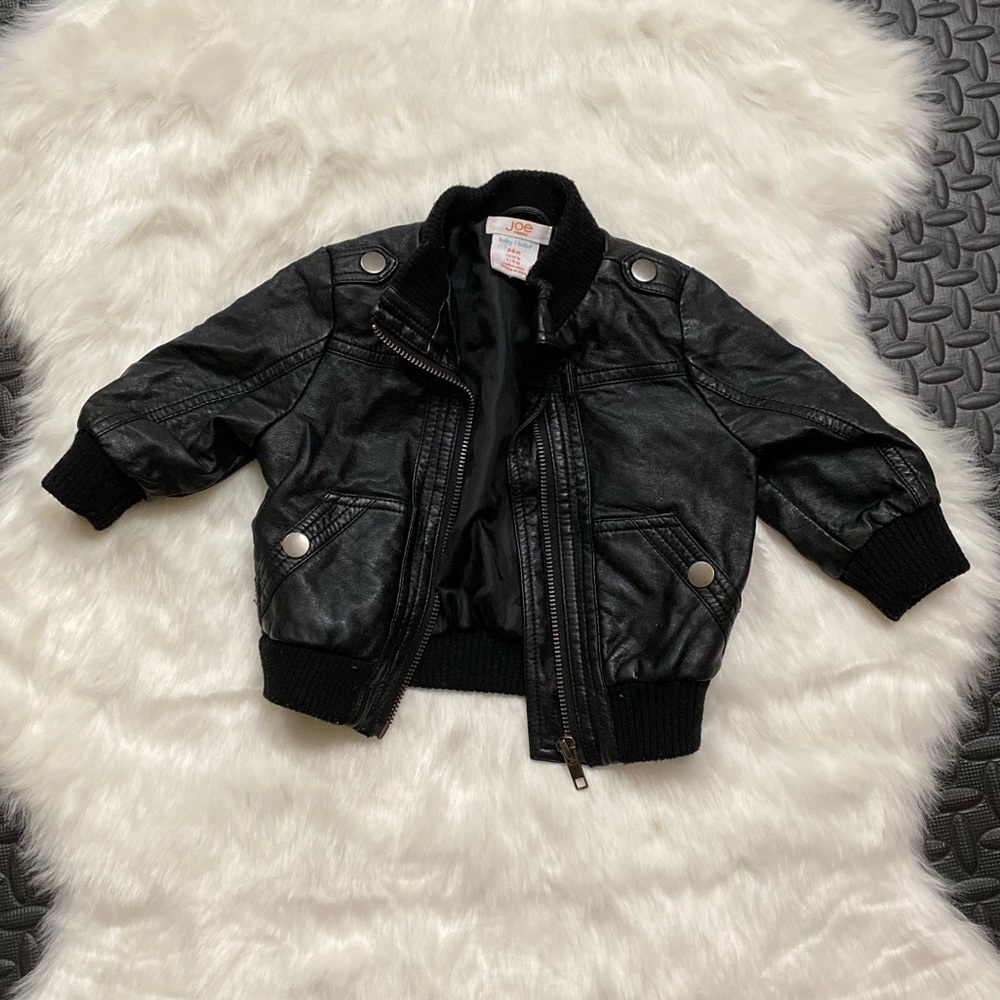 Joe fresh unisex black coat